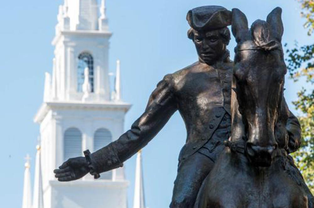 Freedom Trail Paul Revere Experience Near Tudor Wharf